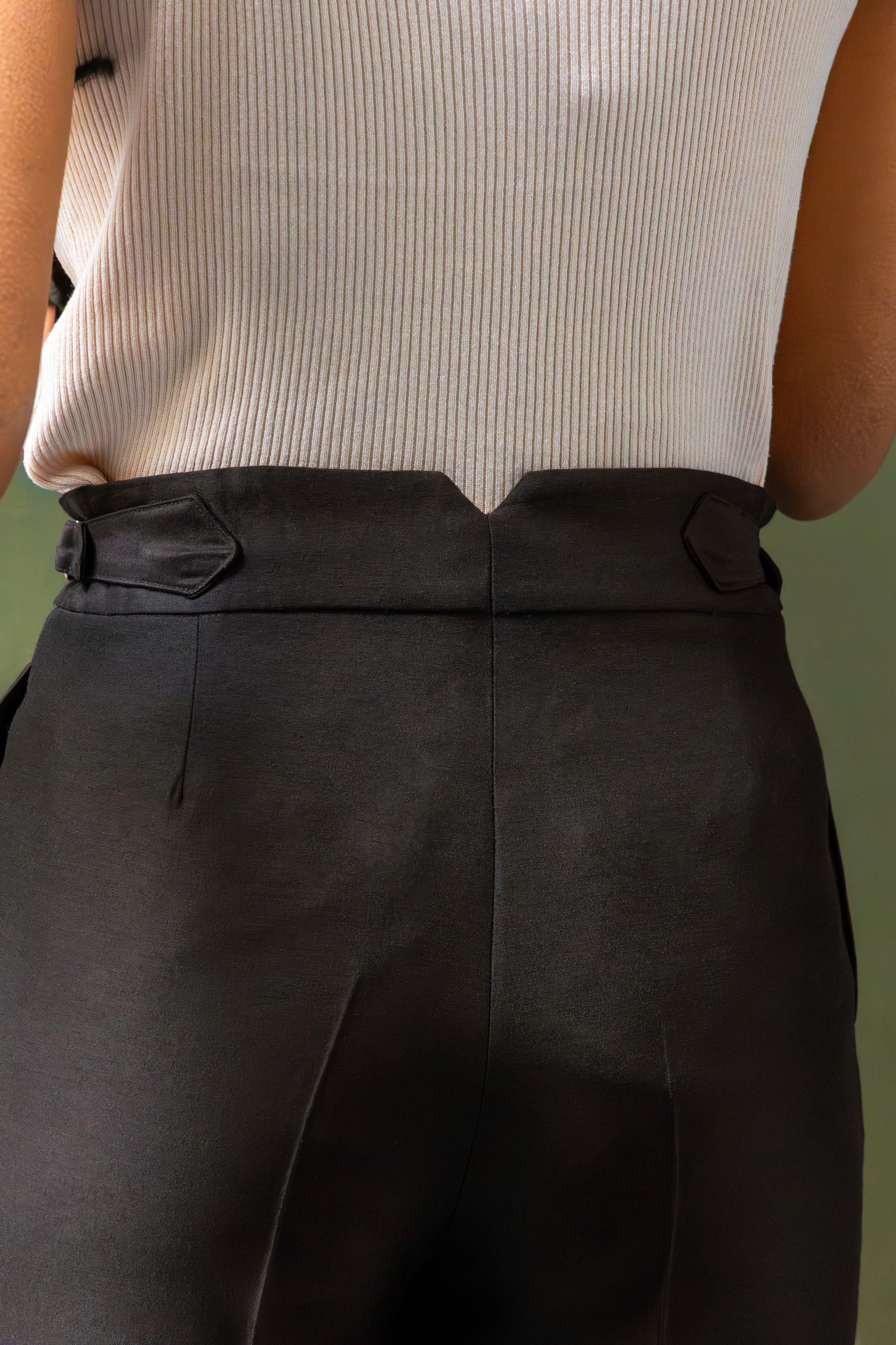Le pantalon Pirate en Tuxedo noir