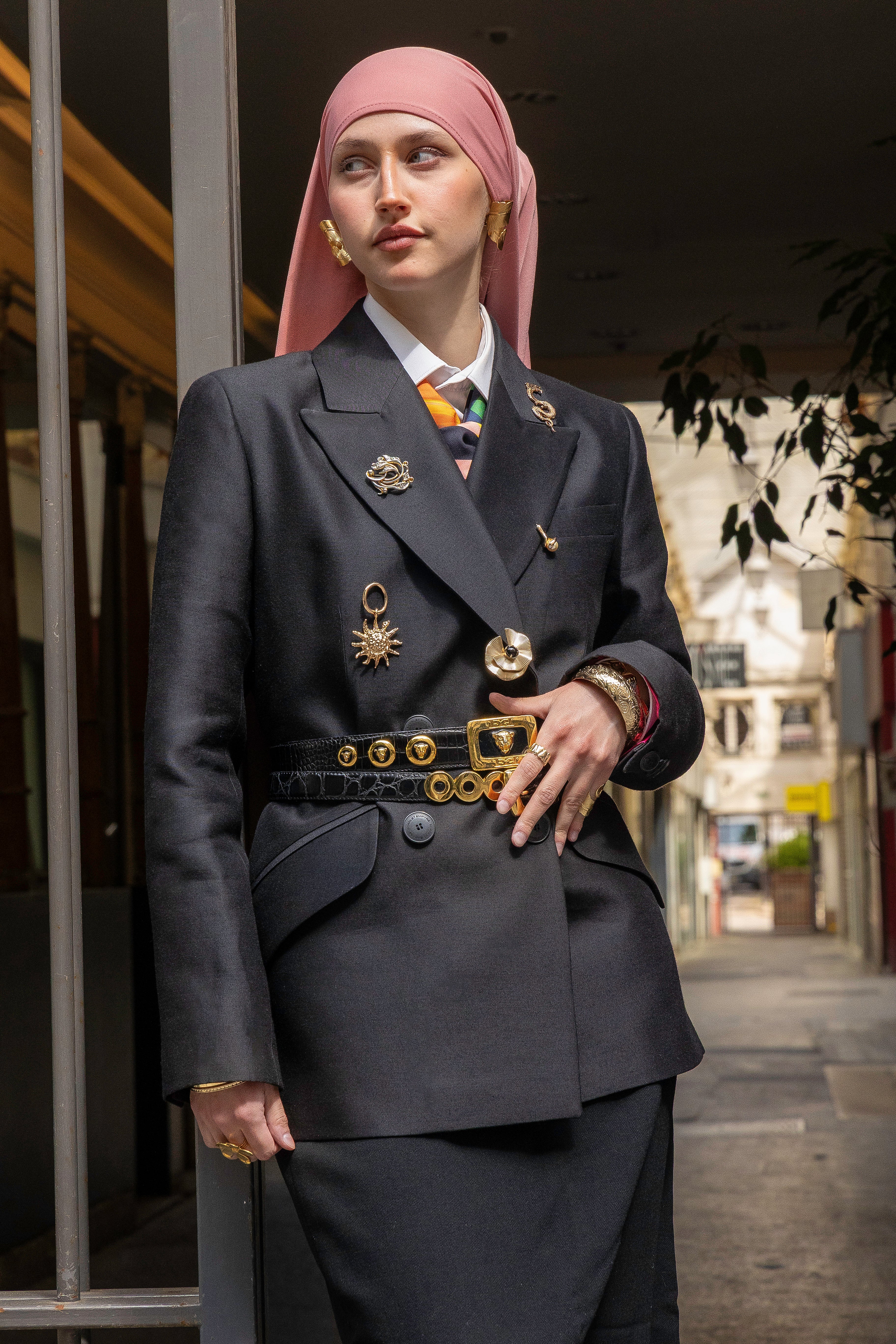 Le Blazer 'Pirate' en tuxedo noir