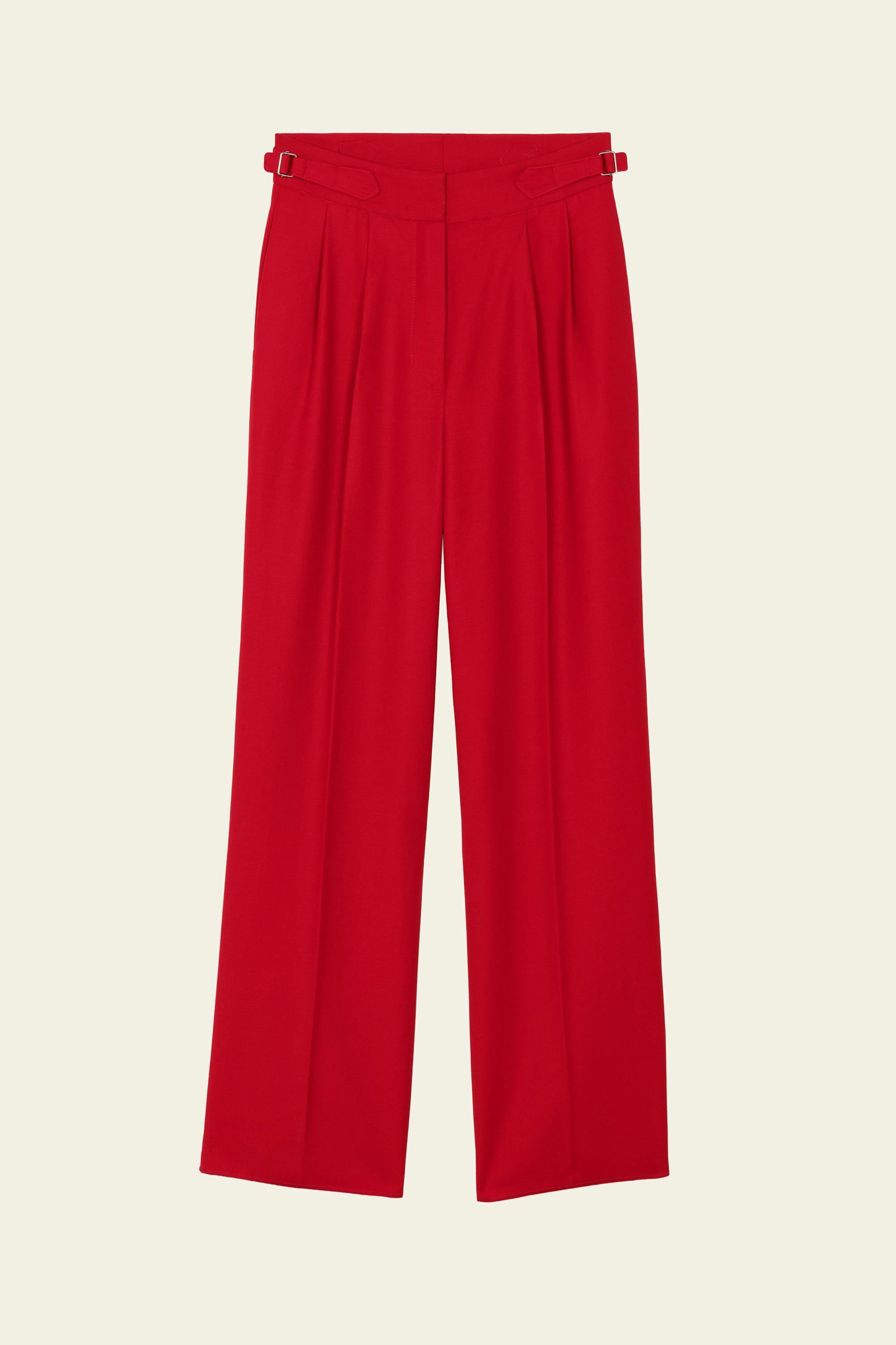 Le pantalon Pirate en rouge