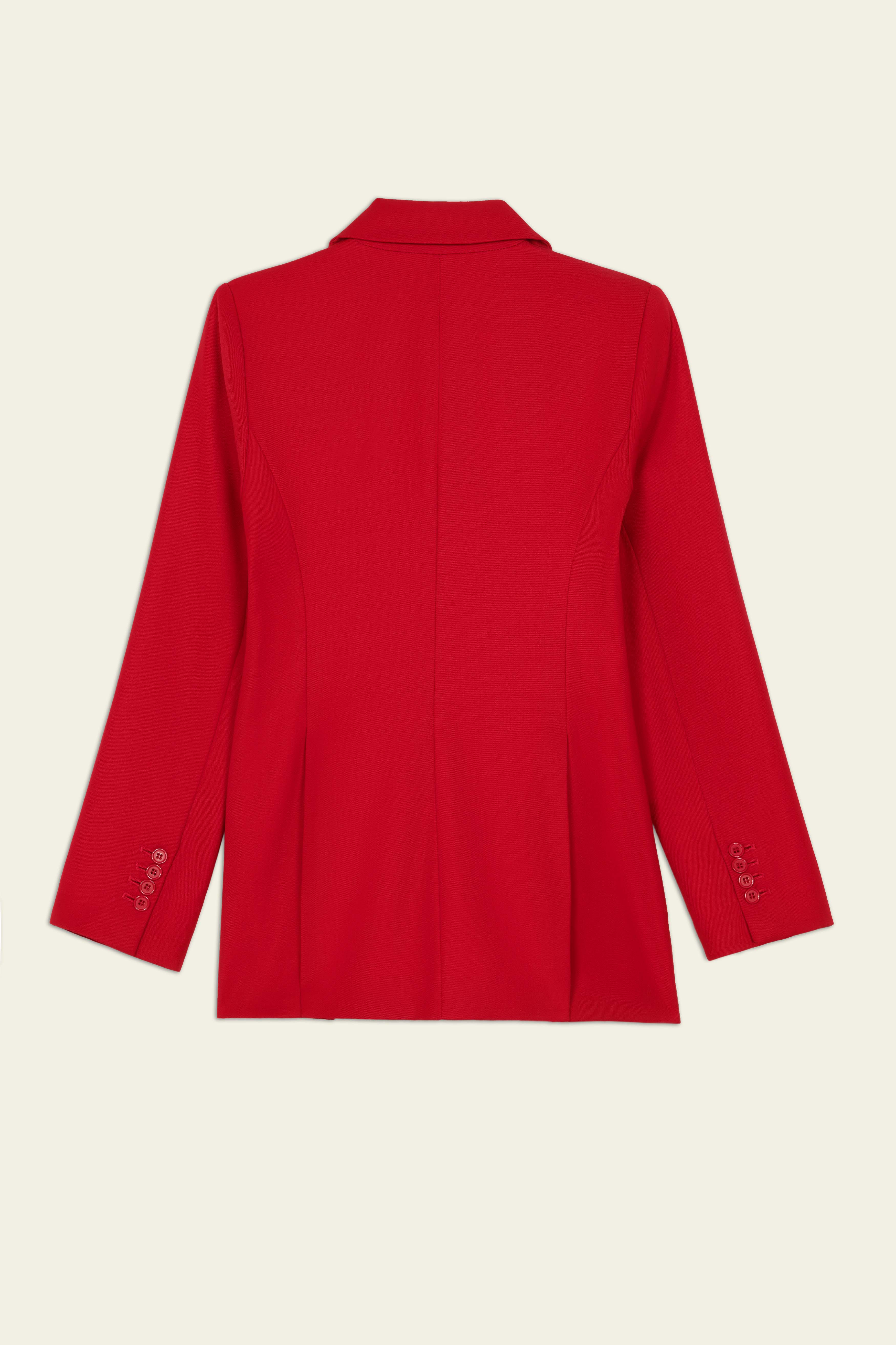 Le Blazer 'Pirate' en rouge