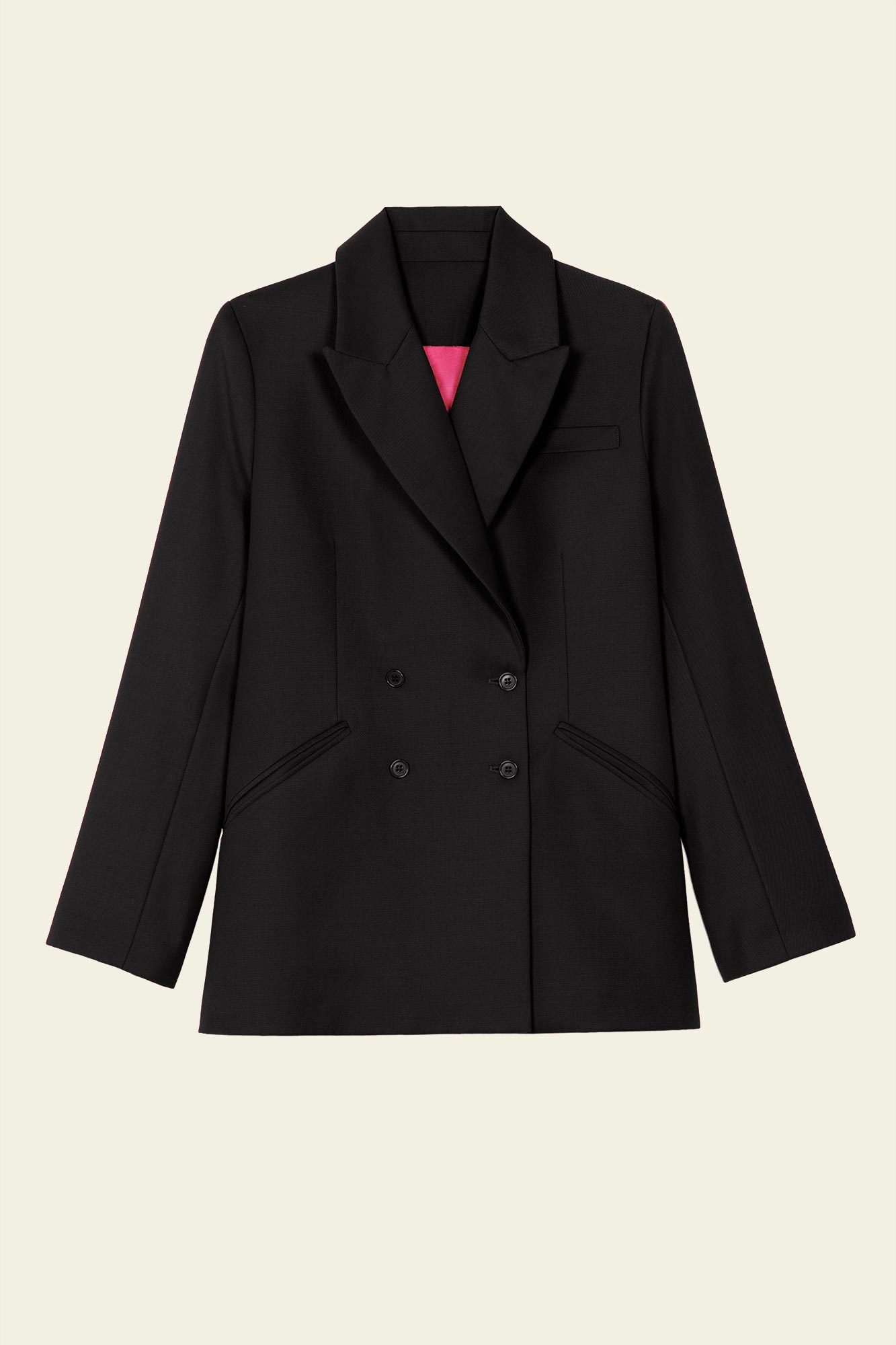 Le Blazer 'Pirate' en tuxedo noir