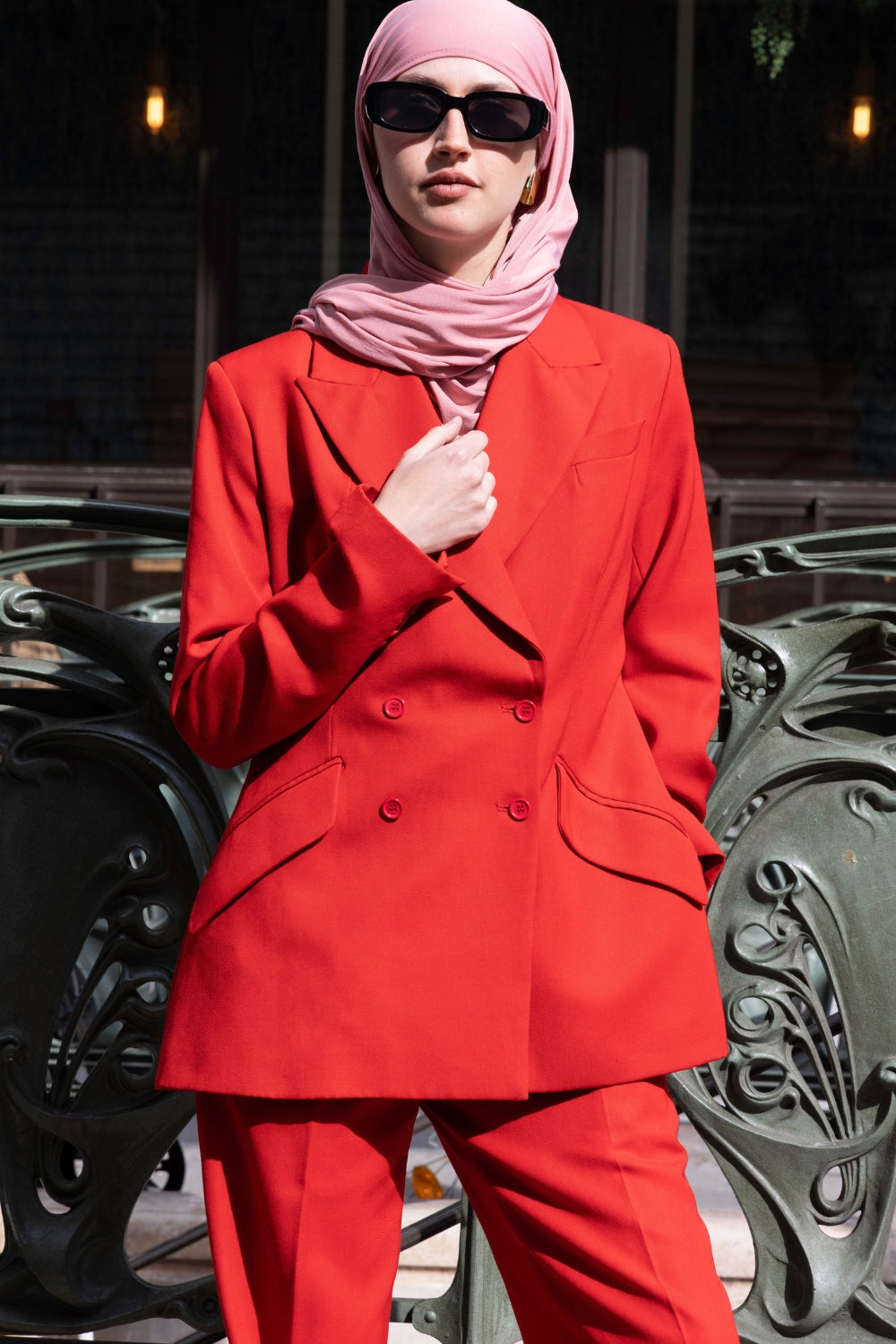 Le Blazer 'Pirate' en rouge